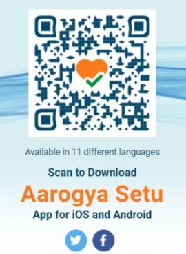 www.mygov.in Arogya Setu App in Hindi