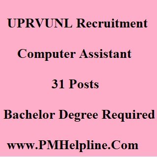UPRVUNL Recruitment 
