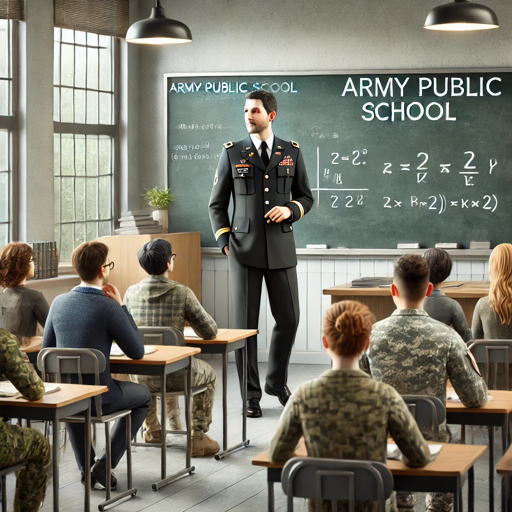 Army Public School Recruitment