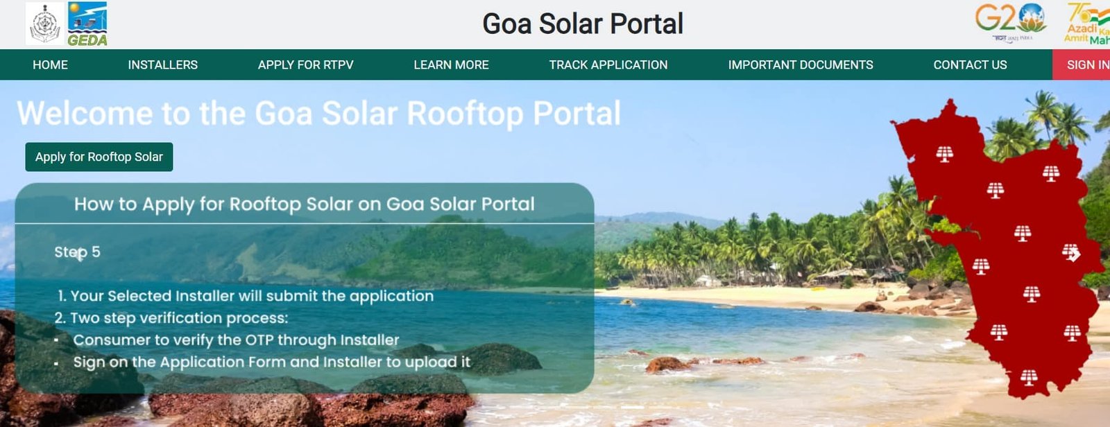 Goa Solar Portal 2024